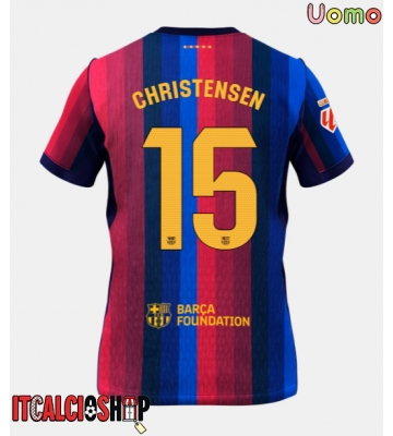 Barcelona Andreas Christensen #15 Prima Maglia 2026-27 Manica Corta